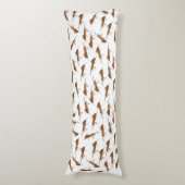 Niedliche Amts Pattern Seitenschläferkissen (Vorderseite Vertikal)