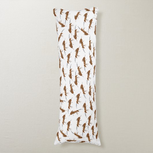 Niedliche Amts Pattern Seitenschläferkissen (Vorderseite Vertikal)