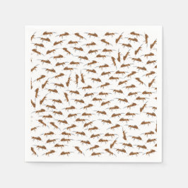 Niedliche Amts Pattern Serviette