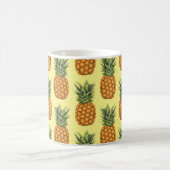 Niedliche Ananas abstrakte Darstellung Kaffeetasse (Mittel)