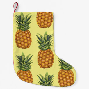 Niedliche Ananas abstrakte Darstellung Kleiner Weihnachtsstrumpf