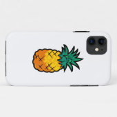 Niedliche Ananas Case-Mate iPhone Hülle (Rückseite (Horizontal))