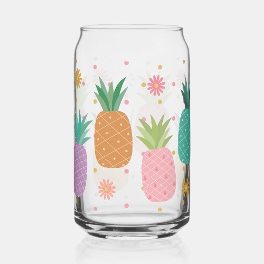 Niedliche Ananas Dosenglas (Links)