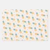 Niedliche Ananas Geschenkpapier Set (Vorderseite 3)