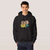 Niedliche Ananas Hoodie (Vorne ganz)