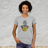 Niedliche Ananas mit Sonnenbrille Grafisches T-Shi T-Shirt