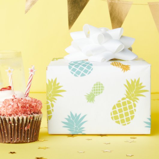 Niedliche Ananas Muster Geschenkpapier (Geburtstagsparty)