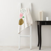 Niedliche Ananas Rose Bouquet Pink Sherpadecke (Beispiel)