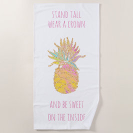 Niedliche Ananas Strandtuch