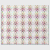 Niedliche Ananas & Watermelon Doodle Muster Geschenkpapier (Flach)