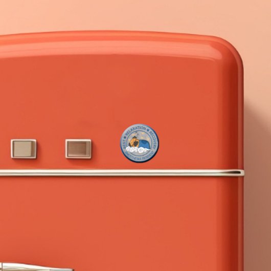 Niedliche Anästhesie / CRNA Erholung Entspannung E Magnet