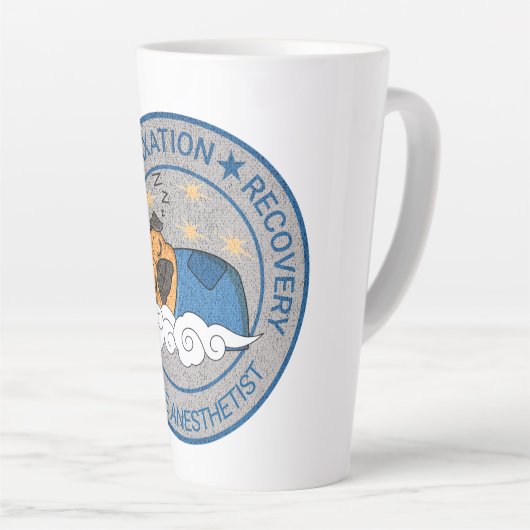 Niedliche Anästhesie / CRNA Erholung Entspannung E Milchtasse (Rechte Ecke)