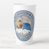 Niedliche Anästhesie / CRNA Erholung Entspannung E Milchtasse (Vorderseite)