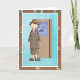 Niedliche Anerkennung der weiblichen Schule Dankeskarte