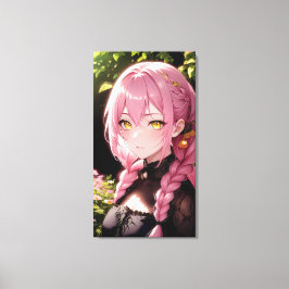Niedliche Anime Art. Leinwanddruck
