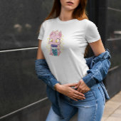 Niedliche Anime Cat Drinks Boba Tee