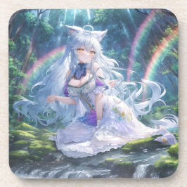 Niedliche Anime Cat Girl Untersetzer | Adorable Ka