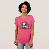 Niedliche Anime Girl Holding Bubble Tee (Vorne ganz)
