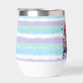 Niedliche Anime Girl Holding Bubble Tee (Rechts)