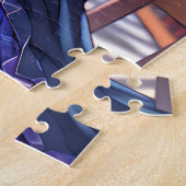 Niedliche Anime Girl in Glasses Reading Puzzle (Seite)