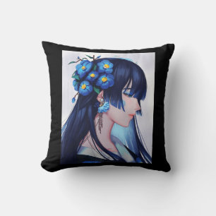 Niedliche Anime Girls Japanisches Kostümgeschenk Kissen