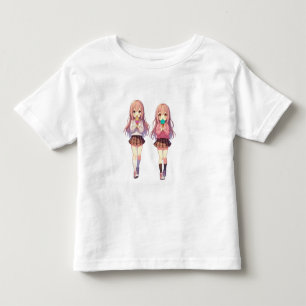 Niedliche Anime-Ice-Girls Kleinkind T-shirt