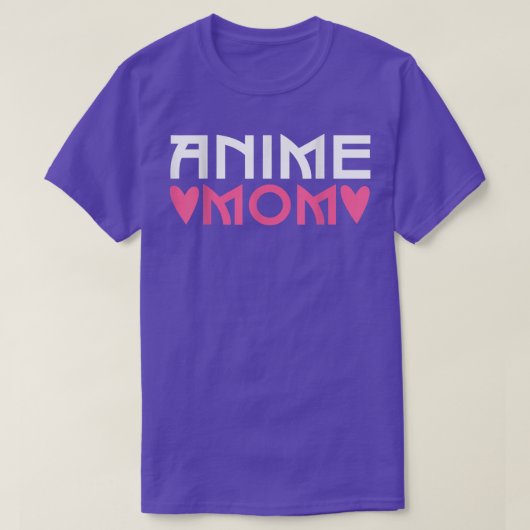 Niedliche Anime-Mama T-Shirt (Design vorne)