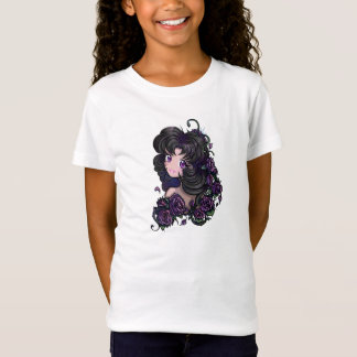 Niedliche Anime manga Mädchenaugen! Mädchen-Kinder T-Shirt