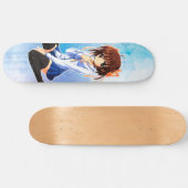 Niedliche Anime Skateboard (Horizontal)
