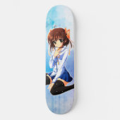 Niedliche Anime Skateboard (Vorderseite)