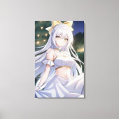 Niedliche Anime Wall Art. Leinwanddruck (Vorderseite)