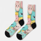 Niedliche Anime-Zeichen Socken (Linkes Detail)