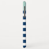 Niedliche Ankermonogramme in trendigen Minenseestr Case-Mate iPhone Hülle (Hinten/Links)