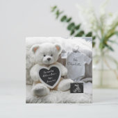 Niedliche Ankündigung einer Schwangerschaft in den (Stehend Vorderseite)