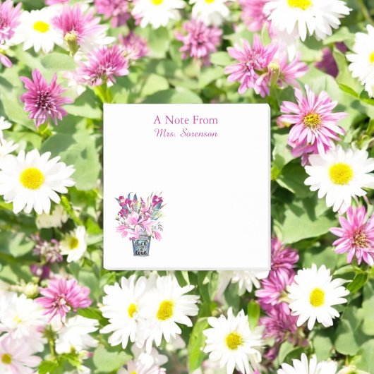 Niedliche Anmerkung aus Personalisierten Sticknoti Post-it Klebezettel