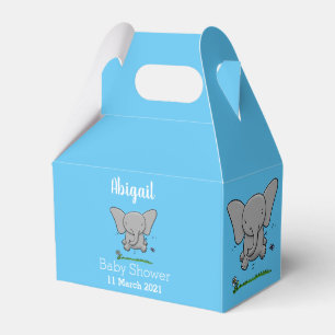 Niedliche anmutige Darstellung des Cartoon des Bab Geschenkschachtel