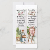 Niedliche Anne von Green Gables Quotes Gift Leseze Karte (Vorderseite)