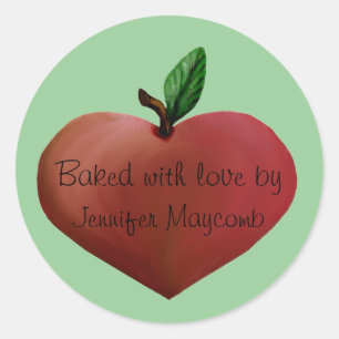 Niedliche, anpassbare Geschenksticker Runder Aufkleber