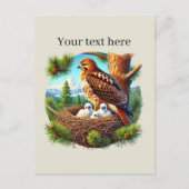 Niedliche, anpassbare Tierfreunde Postkarte (Vorderseite)