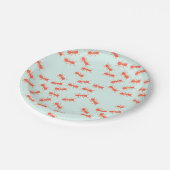 Niedliche Ants Paper-Teller Pappteller (Schrägansicht)