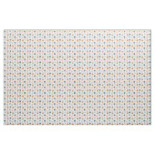 Niedliche Äpfel auf Weiß Stoff (Yard (91,4 cm))