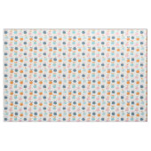Niedliche Äpfel auf Weiß Stoff (Fat Quarter (45,7 x 55,9 cm))