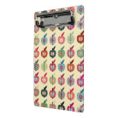 Niedliche Äpfel in der Retro Art Mini Klemmbrett (Gewinkelt2)