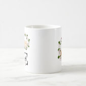 Niedliche Apfelblüte. Liebe Kaffeetasse (Mittel)
