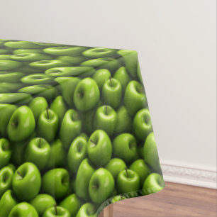 Niedliche Apfelfreunde mit Fliesen Tischdecke