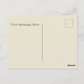 Niedliche Apfelhändler Fruchtliebhaber Obstgärten  Postkarte (Rückseite)