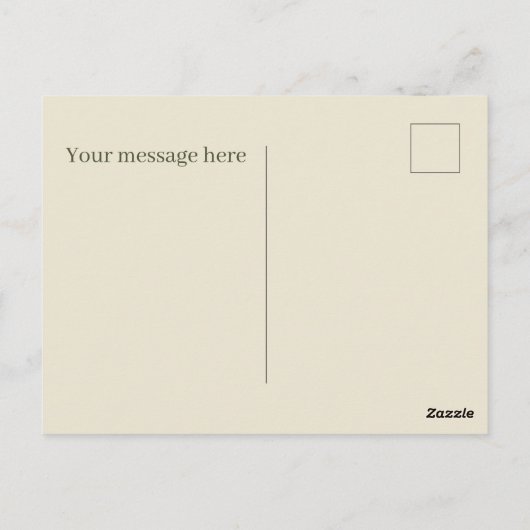 Niedliche Apfelhändler Fruchtliebhaber Obstgärten Postkarte (Rückseite)