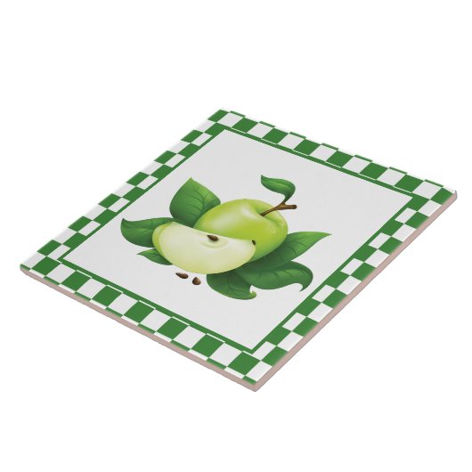 niedliche Apfelküche Fliese (Seite)