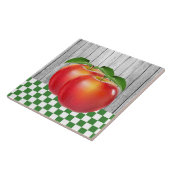 niedliche Apfelküche Fliese (Seite)