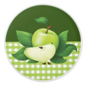 Niedliche Apfelküche Keramikknauf (Vorderseite)